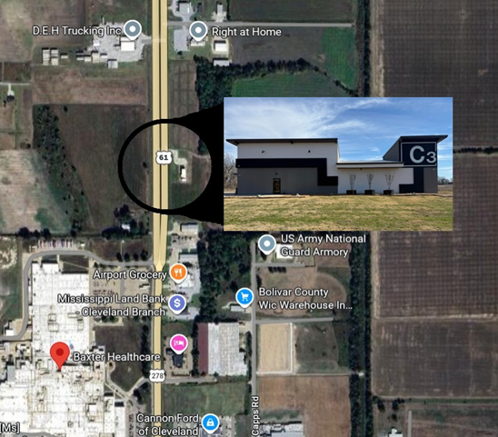 Cleveland Cannabis Company Cleveland Mississippi Cannabis Dispensary Location